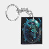 Taurus Zodiac Sleutelhanger (Voorkant Links)