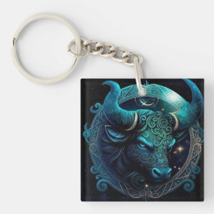 Taurus Zodiac Sleutelhanger