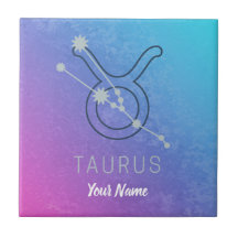 Taurus Zodiac Star Sign Waterverf Horoscope