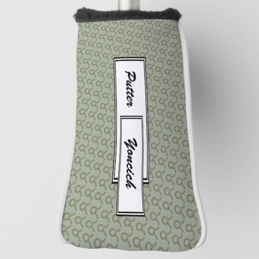 Taurus Zodiac Symbol Element van Kenneth Yoncich Golfheadcover (Draai 90)