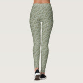 Taurus Zodiac Symbol Element van Kenneth Yoncich Leggings (Achterkant)
