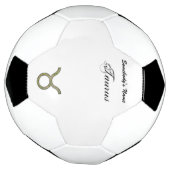 Taurus Zodiac Symbol Element van Kenneth Yoncich Voetbal (Gedraaid)