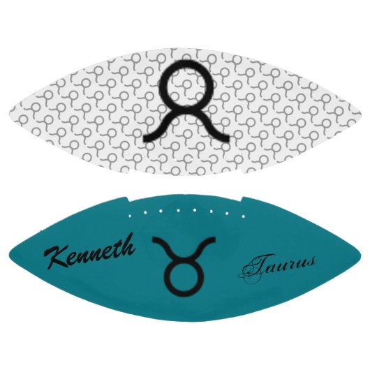 Taurus Zodiac Symbol Standard van Kenneth Yoncich American Football (Panelen)