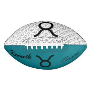 Taurus Zodiac Symbol Standard van Kenneth Yoncich American Football