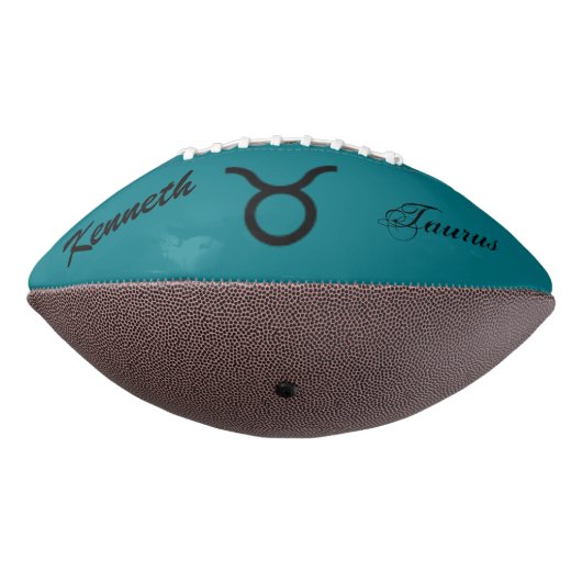 Taurus Zodiac Symbol Standard van Kenneth Yoncich American Football (Gedraaid 270)