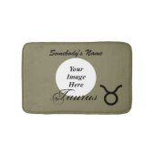 Taurus Zodiac Symbol Standard van Kenneth Yoncich Badmat (Voorkant)