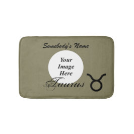 Taurus Zodiac Symbol Standard van Kenneth Yoncich Badmat