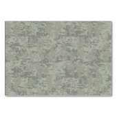 Taurus Zodiac-symbool op Green Digital Camo Kaart (Achterkant)