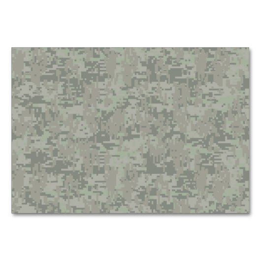 Taurus Zodiac-symbool op Green Digital Camo Kaart (Achterkant)