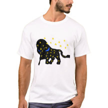 Taurus Zodiac T‑Shirt – Minimal Stier Teken T-shir