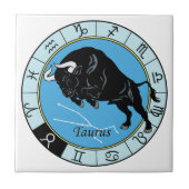 taurus zodiac tegeltje (Voorkant)