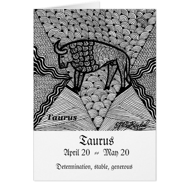 Taurus (Zodiac-teken) (Voorkant)