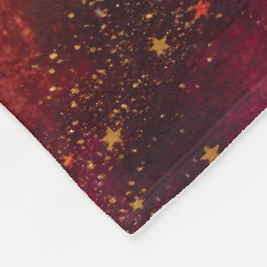 Taurus Zodiac Teken Waterverf Ontwerp Fleece Deken (Hoek)