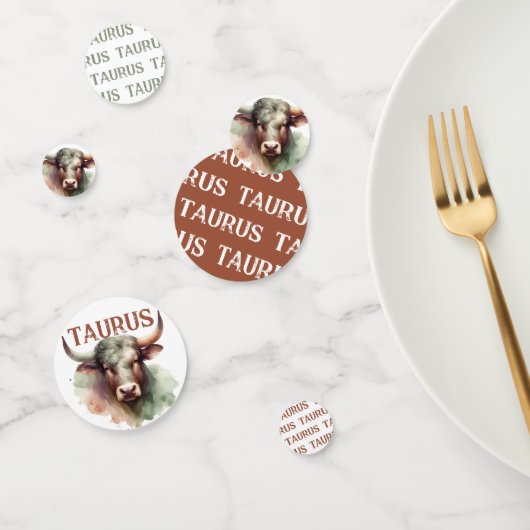 Taurus Zodiac thema verjaardagsfeestje Confetti (Groep)