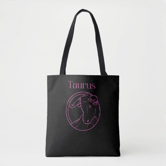 Taurus Zodiac Tote Bag (Voorkant)