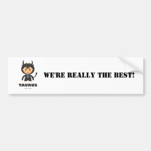 Taurus Zodiac voor kinderen Bumpersticker