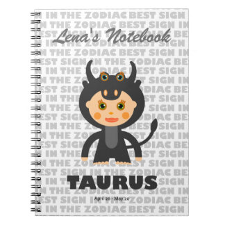 Taurus Zodiac voor kinderen Notitieboek