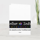 TAURUS ZODIAC-WENSKAART KAART (Achterkant)