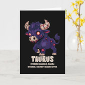 Taurus Zombie Kaart (Gele Bloem)