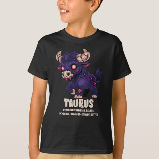 Taurus Zombie T-shirt (Voorkant)