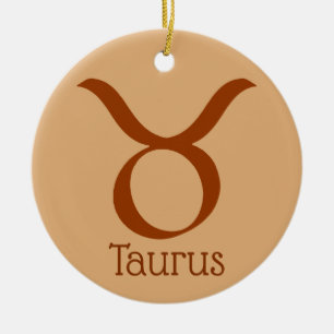 Taurus Zonneteken Dierenriem Symbool Keramisch Ornament