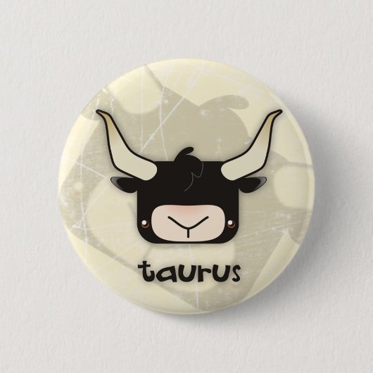 Taurusknop Ronde Button 5,7 Cm (Voorkant)