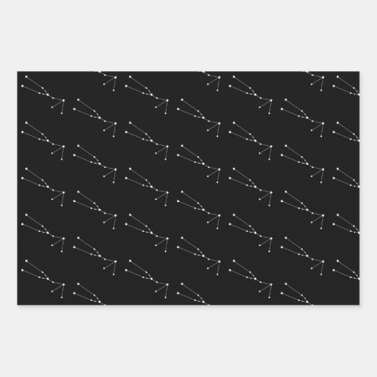 Taurusset van drie papierbladen voor het overvulle inpakpapier vel (Voorkant 3)