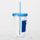 Taurussymbool Acryl Drinkbeker (Rechts)