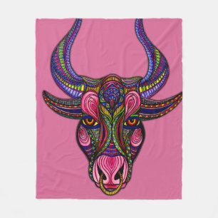 Taurussymbool Fleece Deken