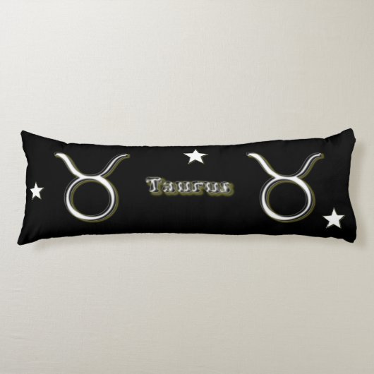 Taurussymbool Lichaamskussen (Voorkant)