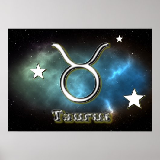Taurussymbool Poster (Voorkant)