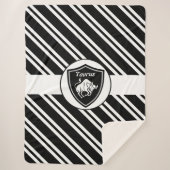 Taurussymbool sherpa blanket deken (Voorkant)