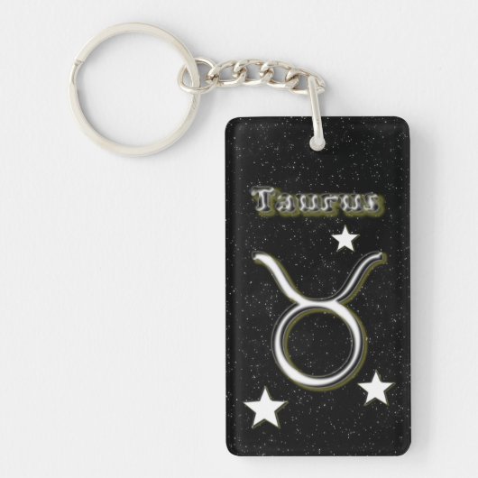Taurussymbool Sleutelhanger (Voorkant)