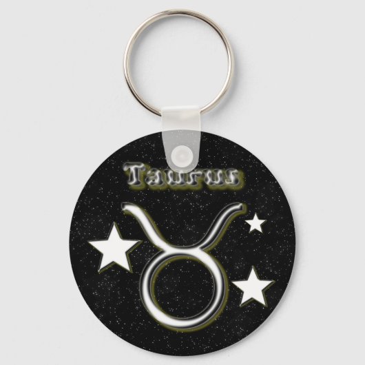 Taurussymbool Sleutelhanger (Voorkant)