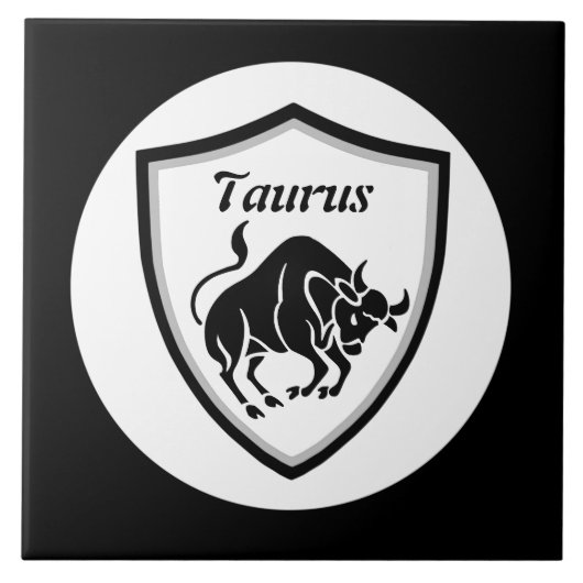 Taurussymbool Tegeltje (Voorkant)