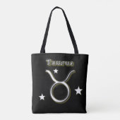Taurussymbool Tote Bag (Achterkant)