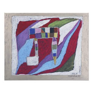 "Tav" Tikkun Olam Foto Afdruk