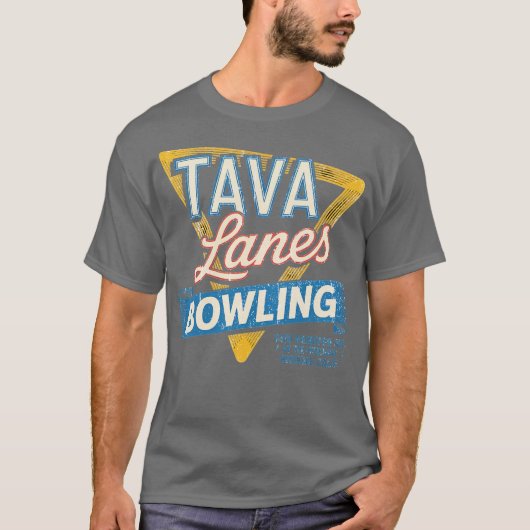 Tava Lanes Bowling T-shirt (Voorkant)