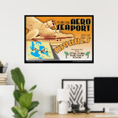Tavares AeroSeaport poster (Thuiskantoor)