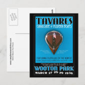 Tavares Cavalcade of Modern Boats postcard Briefkaart (Voorkant / Achterkant)