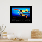 Tavares Florida Fine Art Seaplane Poster (Keuken)