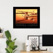 Tavares Florida Fine Art Seaplane Poster (Thuiskantoor)