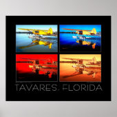Tavares Florida Fine Art Seaplane Poster (Voorkant)