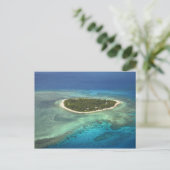 Tavarua-eiland en koraalrif, Mamanuca-eilanden Briefkaart (Staand voorkant)