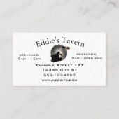 Tavern, Bar, Pub Visitekaartje (Achterkant)