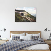 Tavern of Tamalpais Uitzicht van Mt. Diablo Canvas Afdruk (Insitu (Slaapkamer))