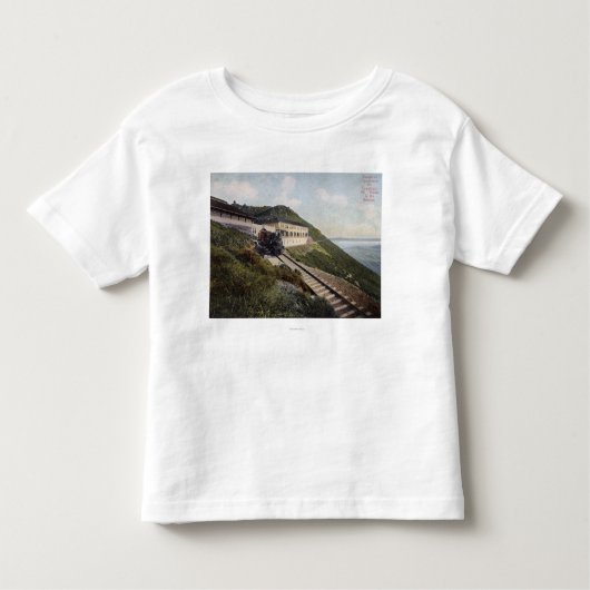 Tavern of Tamalpais Uitzicht van Mt. Diablo Kinder Shirts (Voorkant)