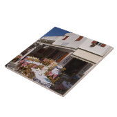 Taverna Nikos, Mykonos, Cycladen, Griekenland Tegeltje (Zijkant)