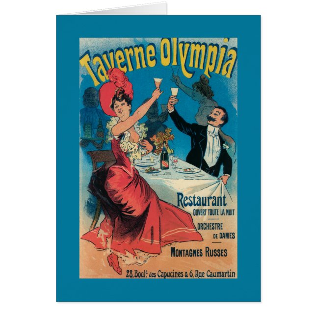 Taverne Olympia Promotional Poster (Voorkant)