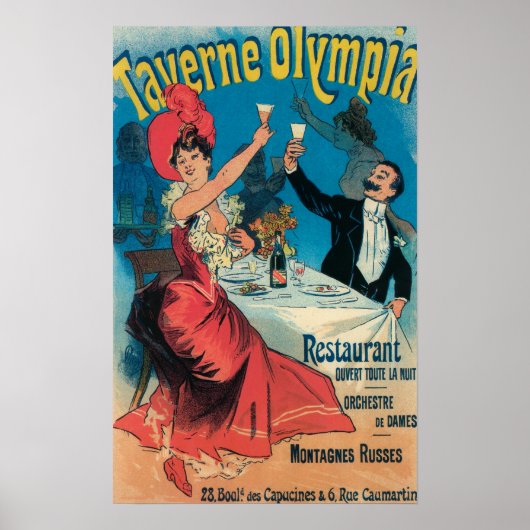 Taverne Olympia Promotional Poster (Voorkant)